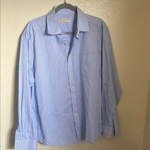Men's Blue Dress Shirt